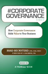 #CORPORATE GOVERNANCE tweet Book01